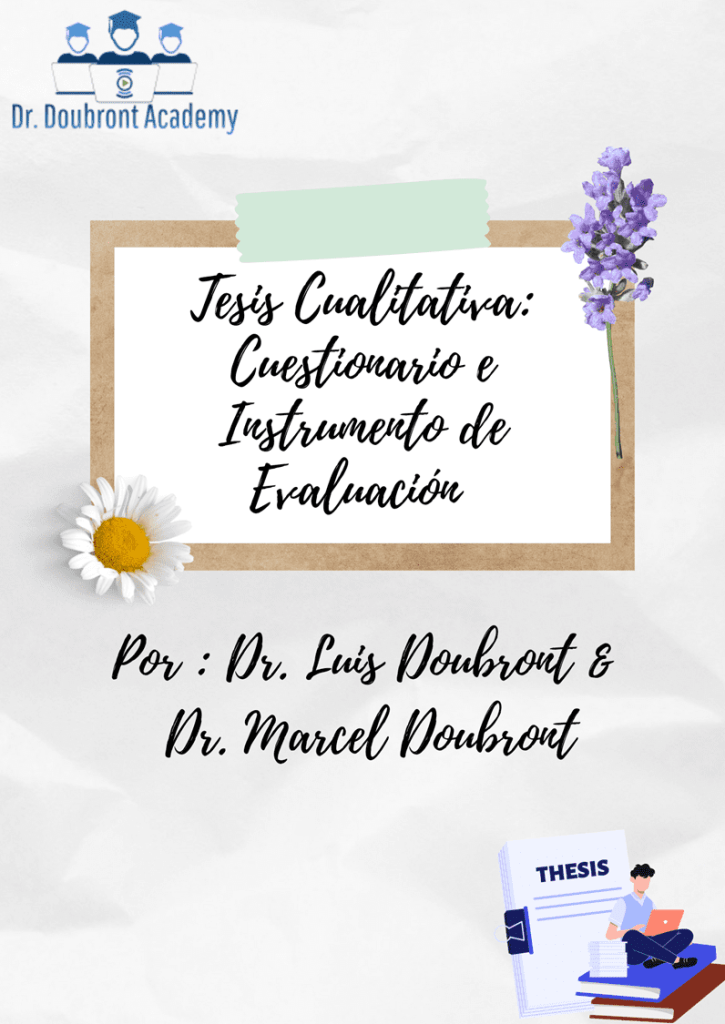 Instrumento de evaluación para tesis cualitativa