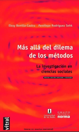 Más allá del dilema de los métodos. Bonilla y Rodríguez