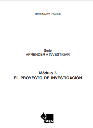 Proyecto de Investigación. Tamayo y Tamayo