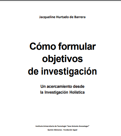 Cómo formular objetivos de la investigación