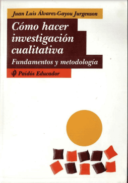 Como hacer investigación cualitativa